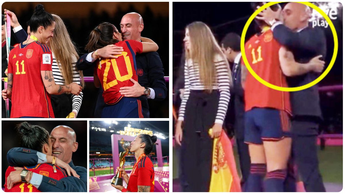 Spanish soccer chief kiss incident