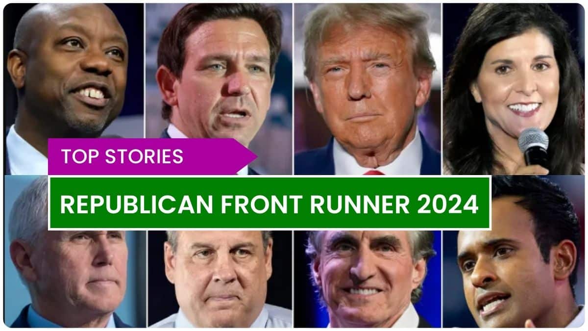 Who will be the Republican front runner in 2024?